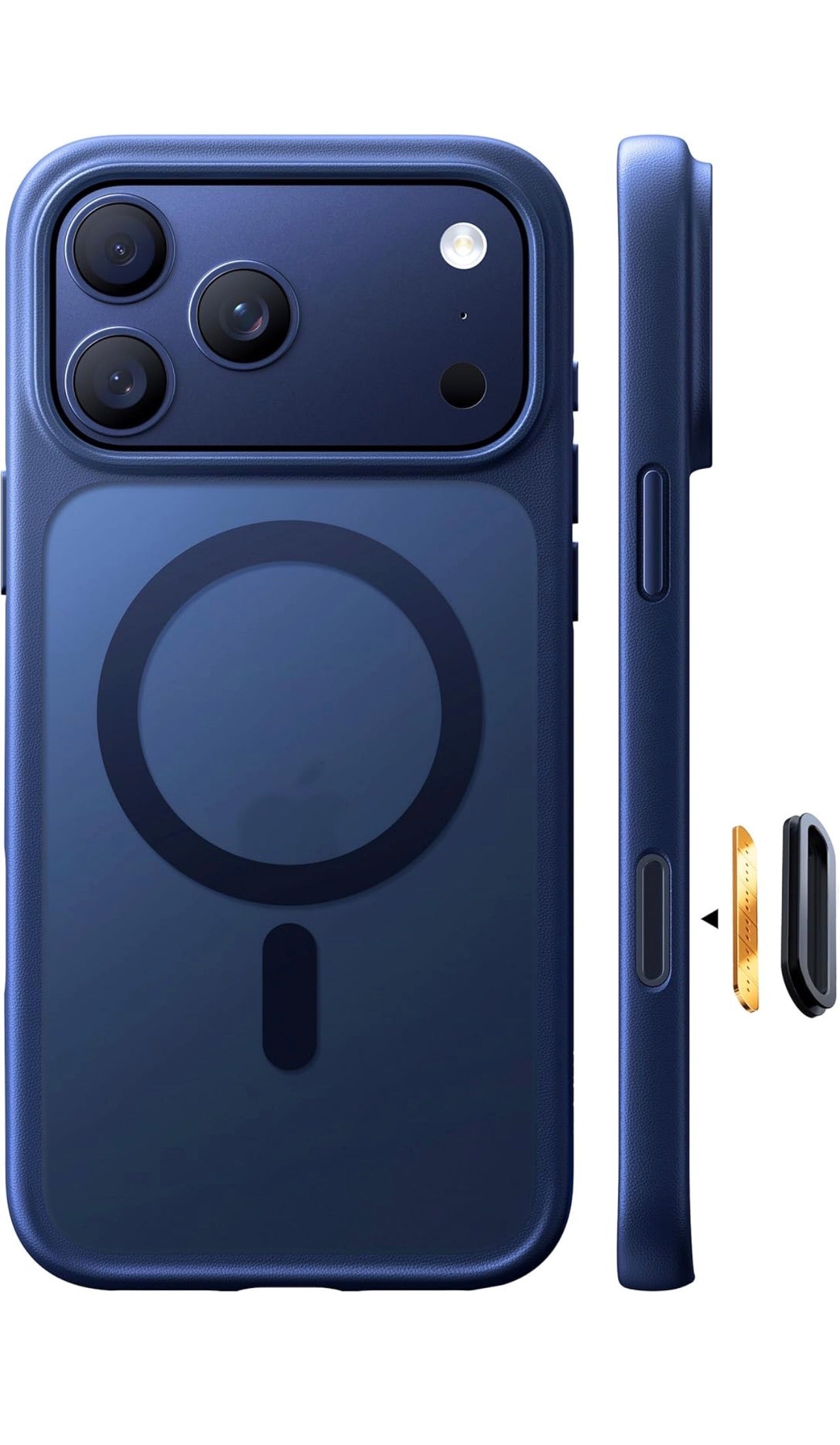 TORRAS for iPhone 17 Pro Max Case with MagSafe, 12FT Military Grade Shockproof, Durable & Sturdy & Velvety Touch, Magnetic Protective case for iphone 17 pro max cover, Blue