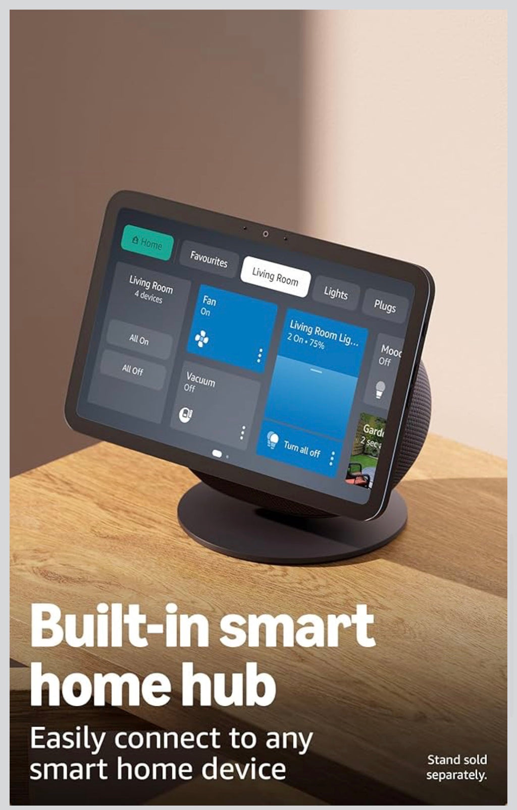 Echo Show 8 (newest gen), Vibrant HD 8.7" display with spatial audio, Graphite, with Alexa+ Early Access