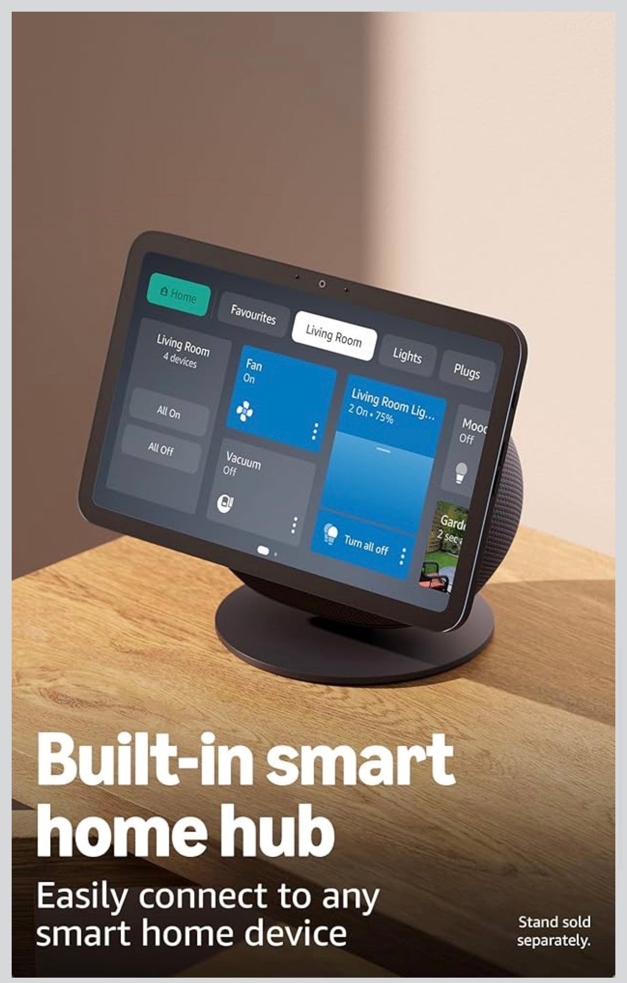 Echo Show 8 (newest gen), Vibrant HD 8.7" display with spatial audio, Graphite, with Alexa+ Early Access