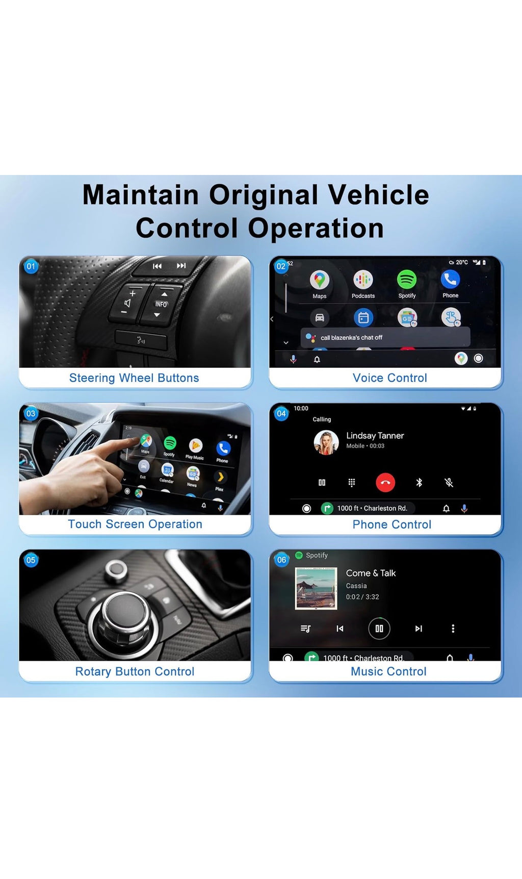 Android Auto Wireless Adapter UK, Convert Factory Wired to Wireless Android Auto, Plug and Play, Android Auto Adapter Compatible with Android 11+ & Cars with Wired Android Auto-Grayish black