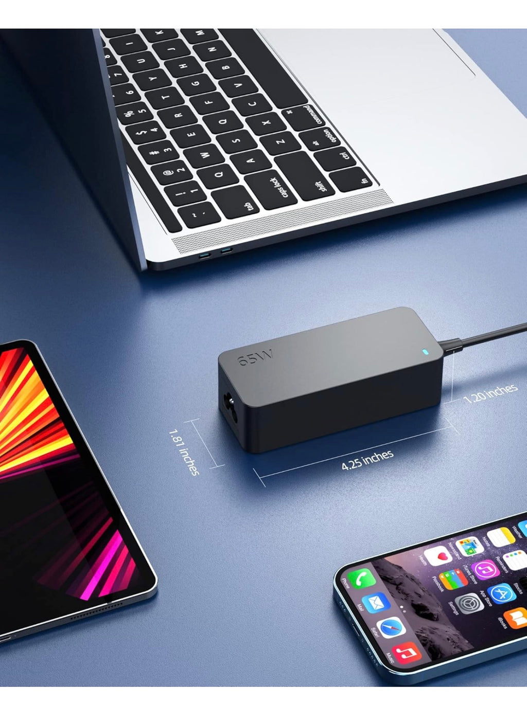 Superer USB C Laptop Charger Fit for Lenovo ThinkPad T14, T14s, T16, T15, X1 Carbon, T480, T490, T580, T590, E14, E15, E16, Fit for Yoga, IdeaPad, Chromebook,